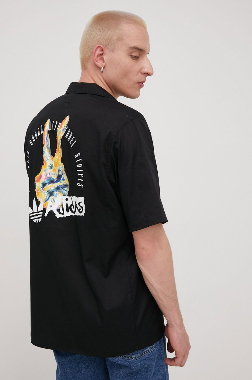 Košulja adidas Originals adidas Originals HT1654 Regular Fit T-Shirt Crna | HT1654