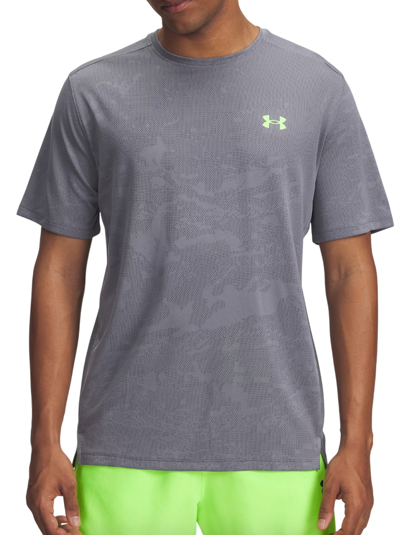Majica kratkih rukava Under Armour Tech Vent Jacquard Short Sleeve T-Shirt Siva | 1377052-025