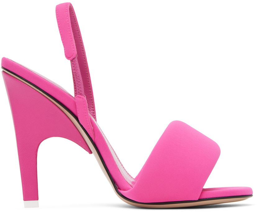 Dodaci The Attico Attico Rem Heeled Sandals Ružičasta | 232WS522 E075