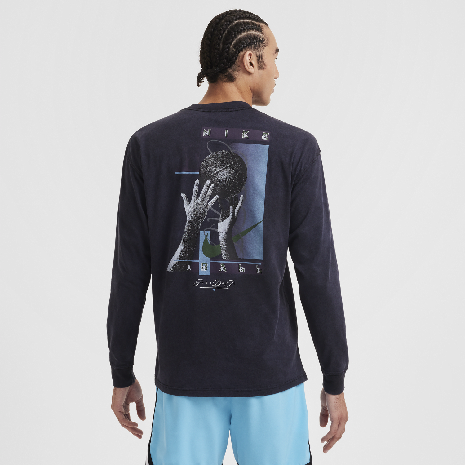 Majica kratkih rukava Nike Max90 Long Sleeve T-Shirt With Print Crna | HF6195-010, 0