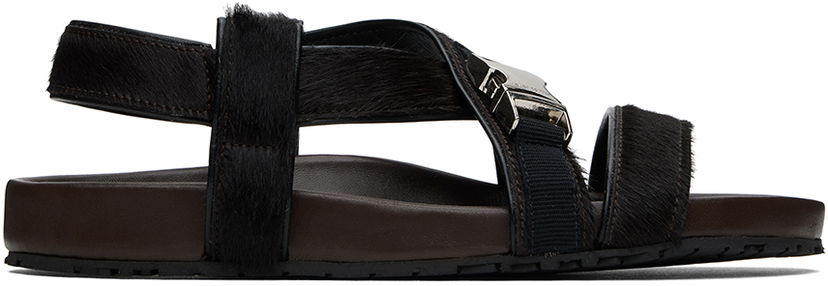 Njega cipela Wales Bonner Wales Bonner Promise Sandals Crna | WBW42020C