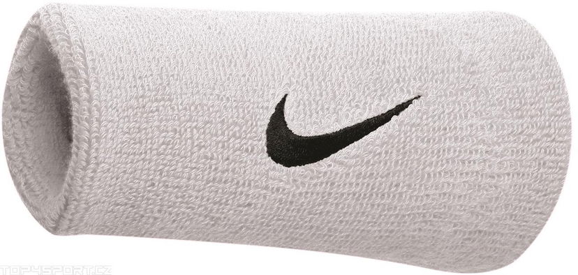 Dodaci Nike SWOOSH DOUBLEWIDE WRISTBANDS Bijela | nnn05101os-101