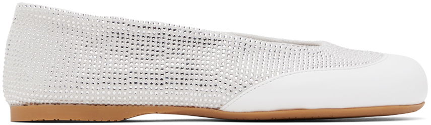 Tenisice i cipele JW Anderson JW Anderson Crystal Ballerina Flats Bijela | ANW42013B, 0