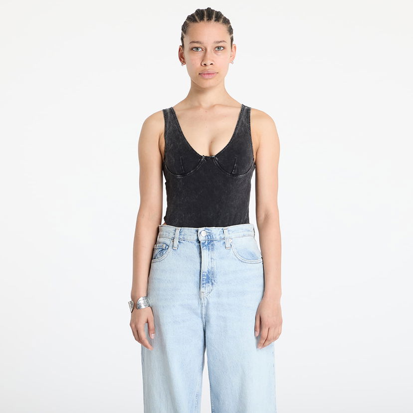 Body Patta Patta Acid Wash Bodysuit Crna | POC-FS25-1090-883-0002-001