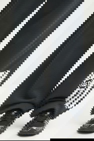 Trenirka Maison Margiela MM6 Maison Margiela Graphic Print Lounge Pants Crna | SH2KA0033.M25004.900, 3