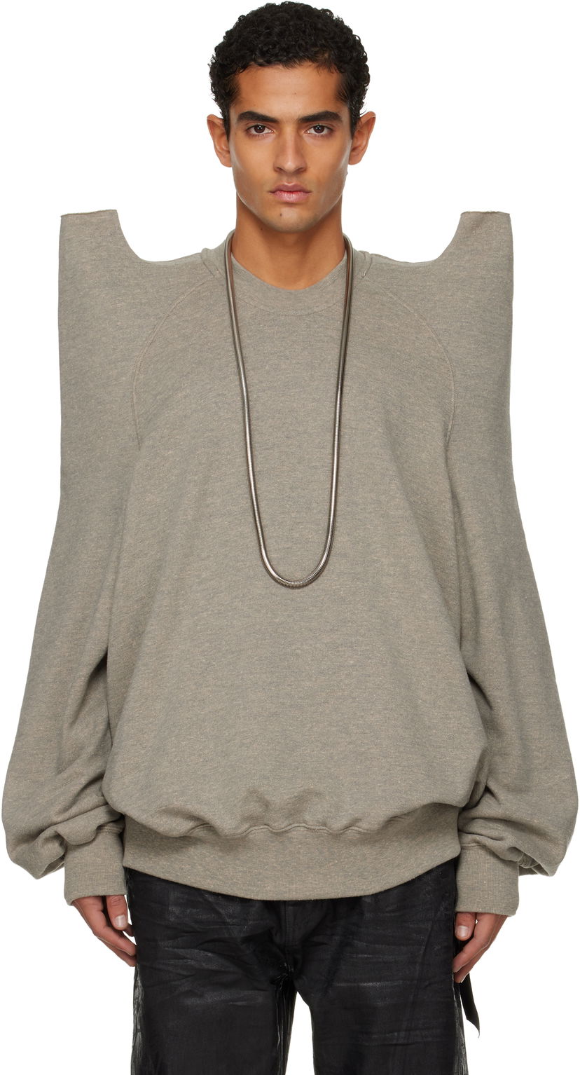 Dukserice Rick Owens Concordians Tecsweat Sweatshirt Siva | DU02E7272 FGM