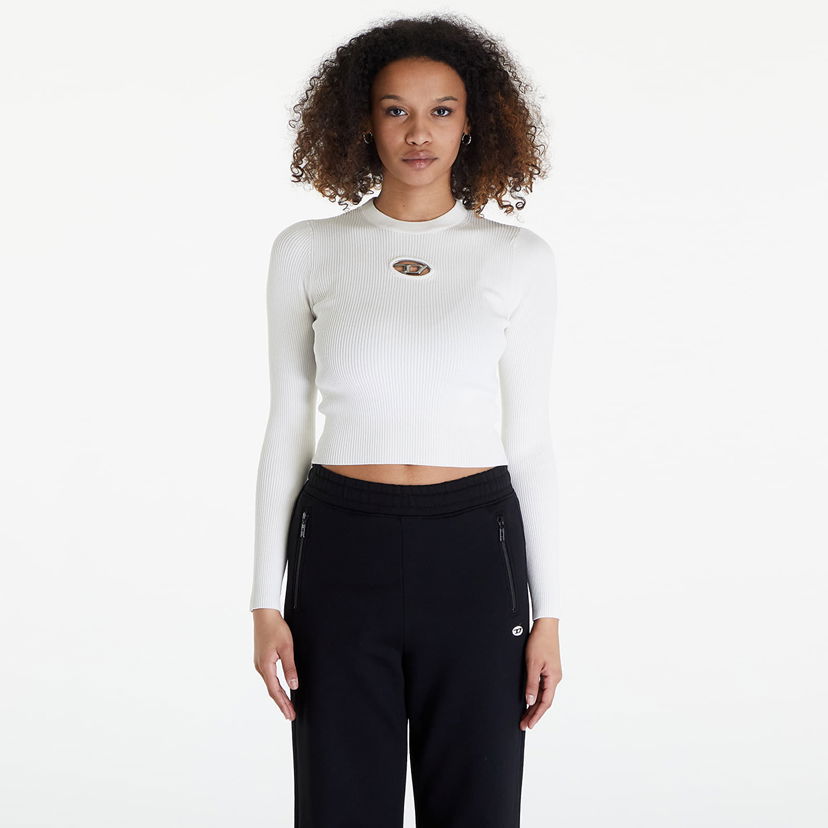 Majica kratkih rukava Diesel M-Valary Knitwear White Bijela | A12397_0DLAX White