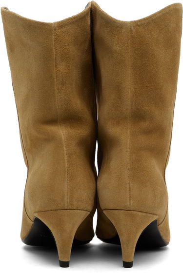 Njega cipela BY FAR BY FAR Osage Suede Kitten Heel Boots Bež | MWFBO067SU002BR046PL, 1