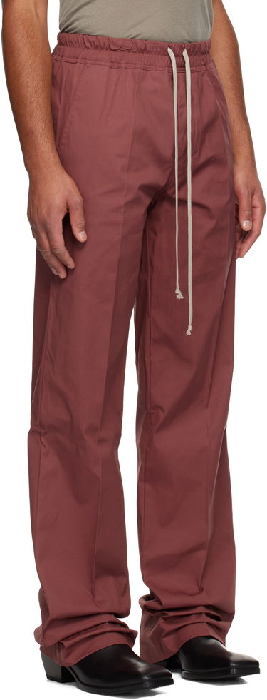 Hlače Rick Owens Concordians Dietrich Drawstring Trousers Tamnocrvena | RU02E1378 TE, 1