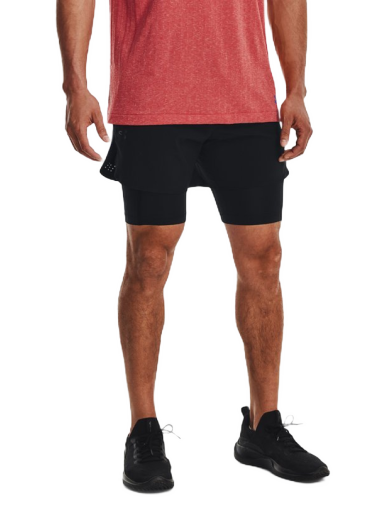 Kratke hlače Under Armour Peak Woven 2in1 Shorts Crna | 1378604-001