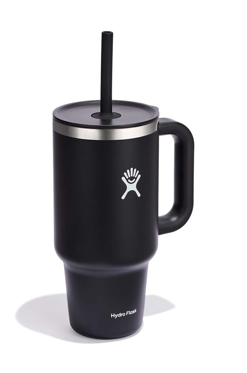 Boca za piće Hydro Flask All Around™ Tumbler 946 ml with Straw Crna | TT32PS001, 1