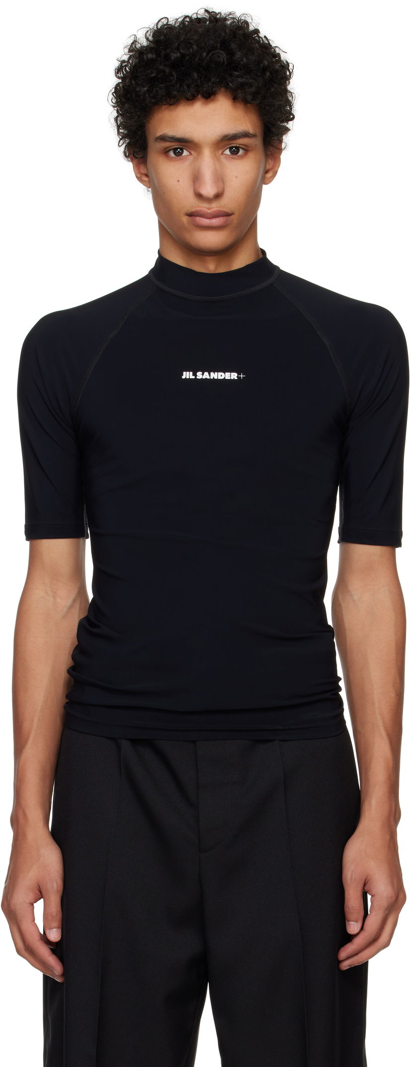 Majica kratkih rukava Jil Sander Jil Sander Surf  T-Shirt Crna | J47NF0002_J20032