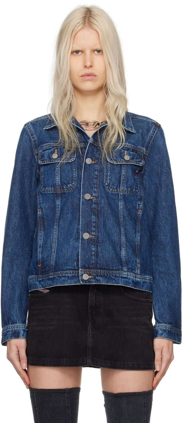 Jakna Diesel De-Bonny Denim Jacket Tamnoplava | A09970 09I27