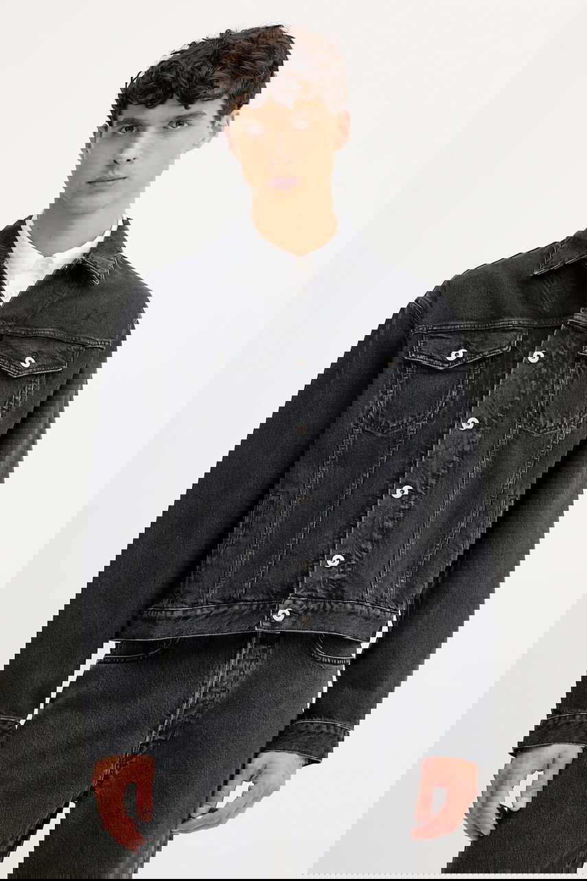 Jakna KENZO Kenzo Denim Jacket Crna | FF65DV3026C4, 0
