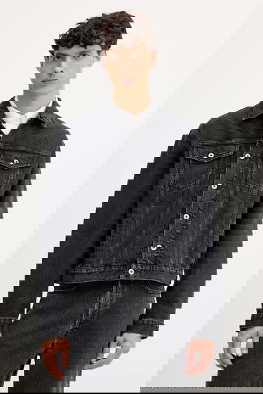 Jakna KENZO Kenzo Denim Jacket Crna | FF65DV3026C4, 0