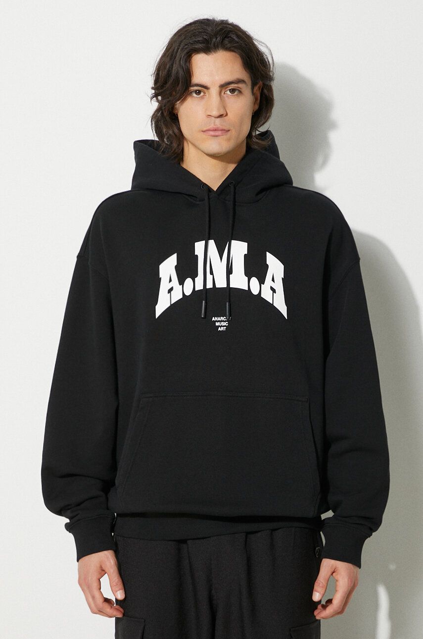 Dukserice Marcelo Burlon Hoodie With Print Crna | CMBB106F24FLE0081001, 0