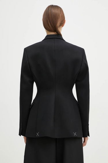 Jakna VETEMENTS VETEMENTS Hourglass Tailored Blazer Crna | WA66JA420B, 2