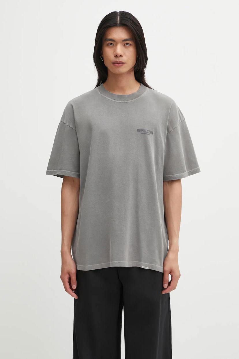Majica kratkih rukava Represent Clo Represent Owners Club Print T-Shirt Siva | OCM41114