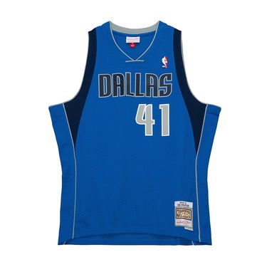 Majica kratkih rukava Mitchell & Ness NBA Dalls Mavericks Dirk Nowitzki Dark Jersey Tamnoplava | SMJY4192-DMA10DNOCPBL, 0
