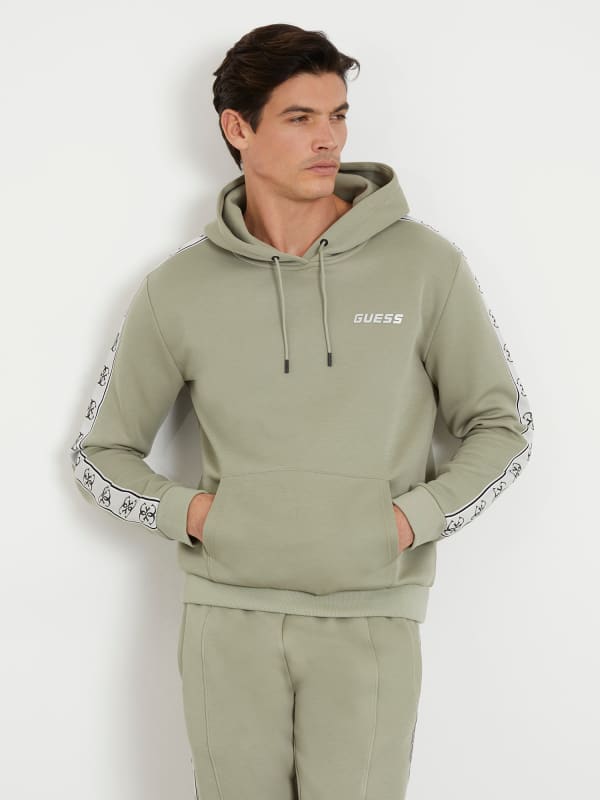 Dukserice GUESS Logo Band Sweatshirt Zelena | Z4RQ21KB3P2
