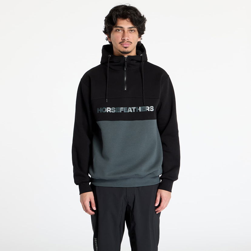 Dukserice Horsefeathers Horsefeathers Fulton Sweatshirt Crna | SM1354E