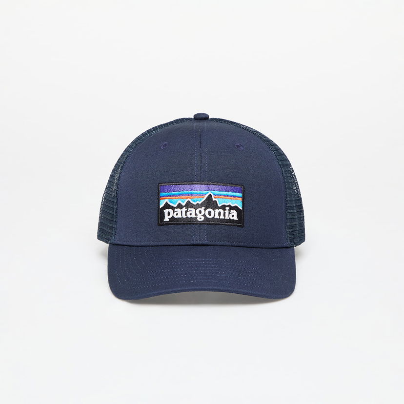 Šešir Patagonia Cap P-6 Logo Trucker Hat New Navy Universal Plava | 38289 NENA