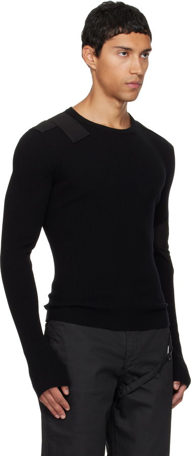 Džemper HELIOT EMIL HELIOT EMIL Glare Knit Sweater Crna | AW25_M_07_080_BLK01, 1