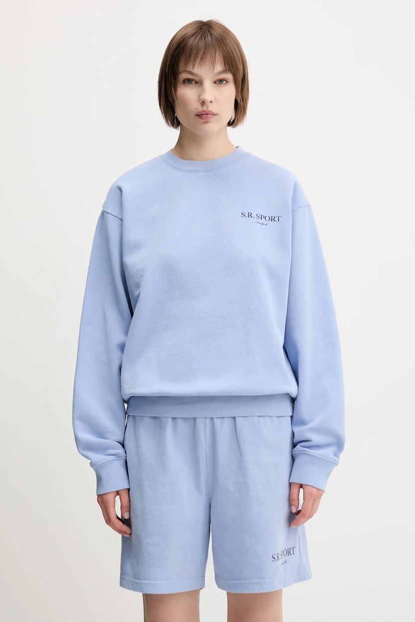Dukserice Sporty & Rich Sporty & Rich Sweatshirt Plava | ST071612201BL59