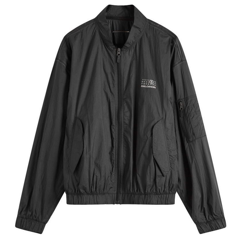 Bomber jakna Maison Margiela MM6 Maison Margiela x Salomon Light Sports Jacket, Size Large Crna | S52AM0327M35418900