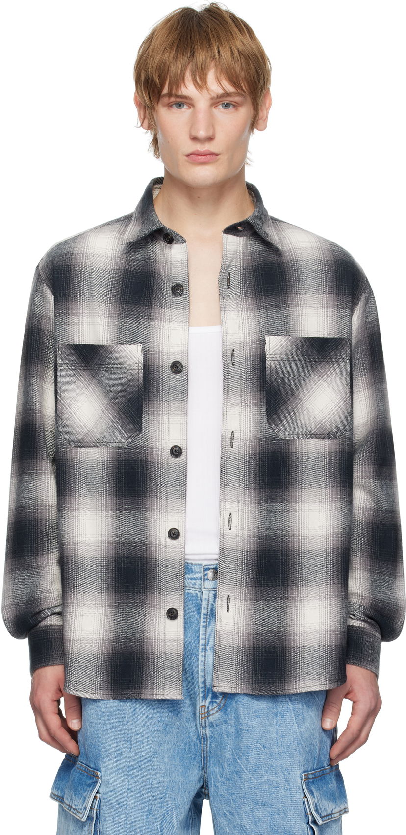 Košulja BOSS Flannel Shirt Crna | 50534849