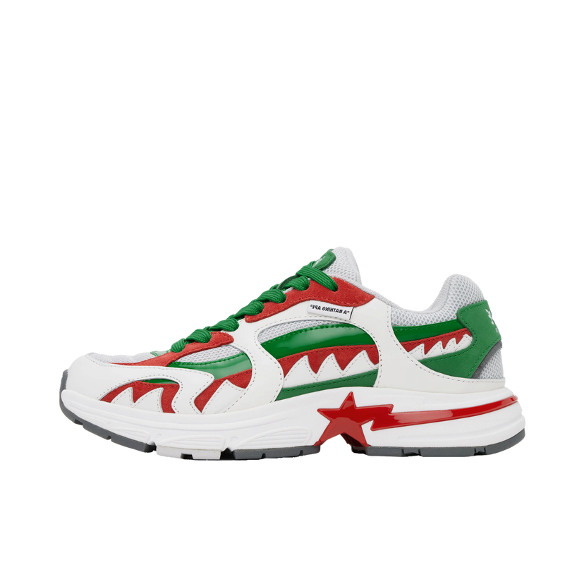 Tenisice i cipele BAPE A Bathing Ape Shark STA Italy M1 Bijela | 001FWK201304M
