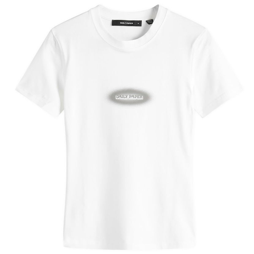 Majica kratkih rukava DAILY PAPER Daily Paper Dotted Type T-Shirt, Size M Bijela | 2511090