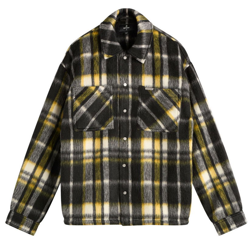 Jakna Represent Clo Textured Plaid Overshirt Višebojno | MLM100241-01
