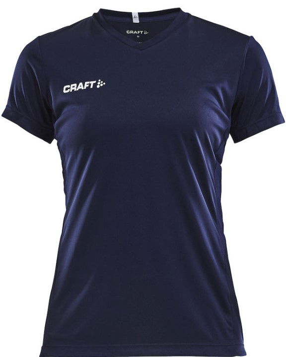 Majica kratkih rukava Craft Solid Jersey V-Neck T-Shirt Tamnoplava | 1905566-1390