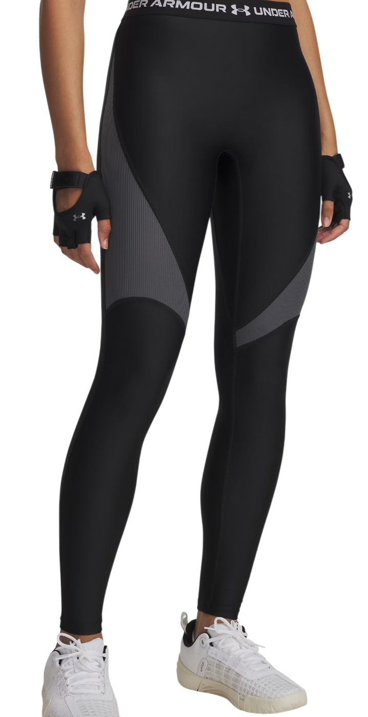 Tajice Under Armour Under Armour HG Rib Leggings Crna | 6003983-004