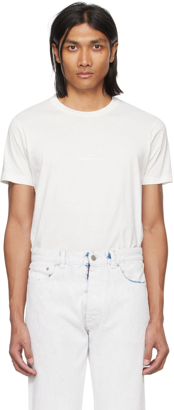 Majica kratkih rukava Maison Margiela Reverse T-Shirt Bijela | S50GC0693 S24575