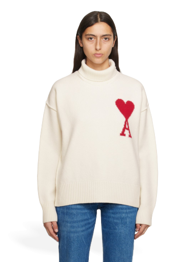 Džemper AMI Sweater Bijela | BFUKS406.018