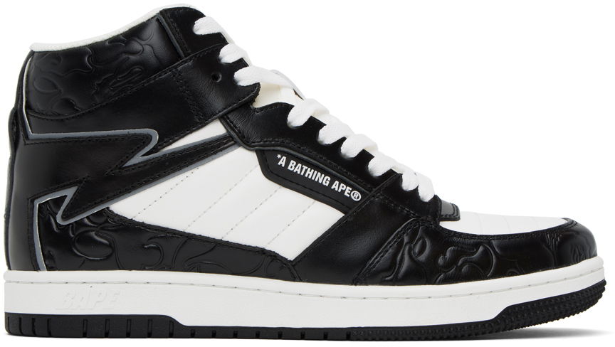 Tenisice i cipele BAPE Sta 88 Mid #1 "White Black" Crna | 001FWJ301027I, 0