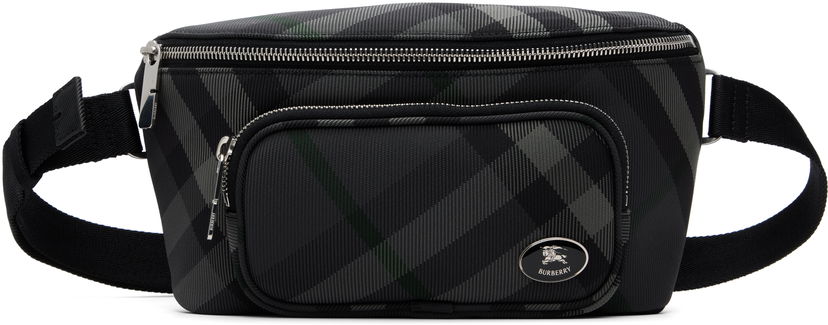 Torba oko struka Burberry Burberry Heritage Belt Bag Crna | 8112356