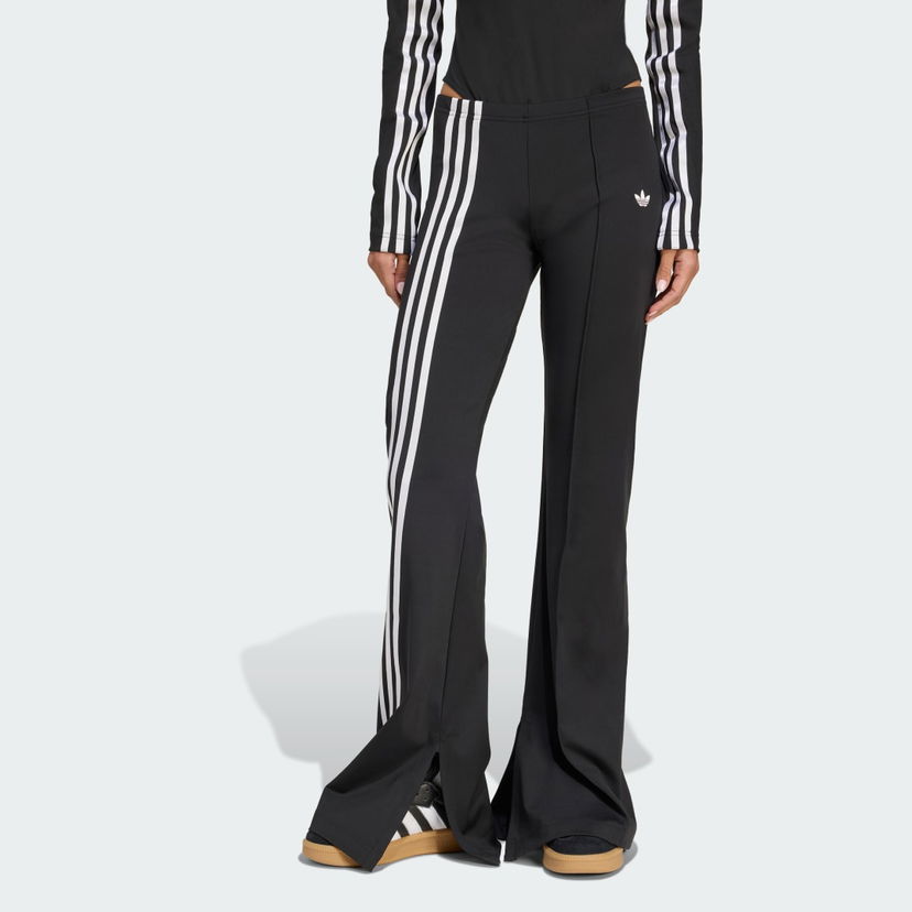Hlače adidas Performance Adidas Off Placed 3-Stripes Flare Track Pants Crna | JX2697