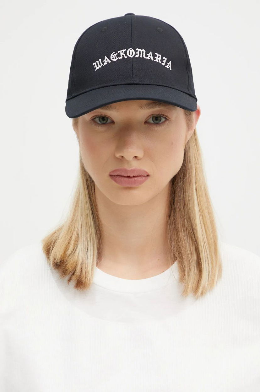 Kapa WACKO MARIA 6 Panel Cap Crna | 24FW.WMA.CP06