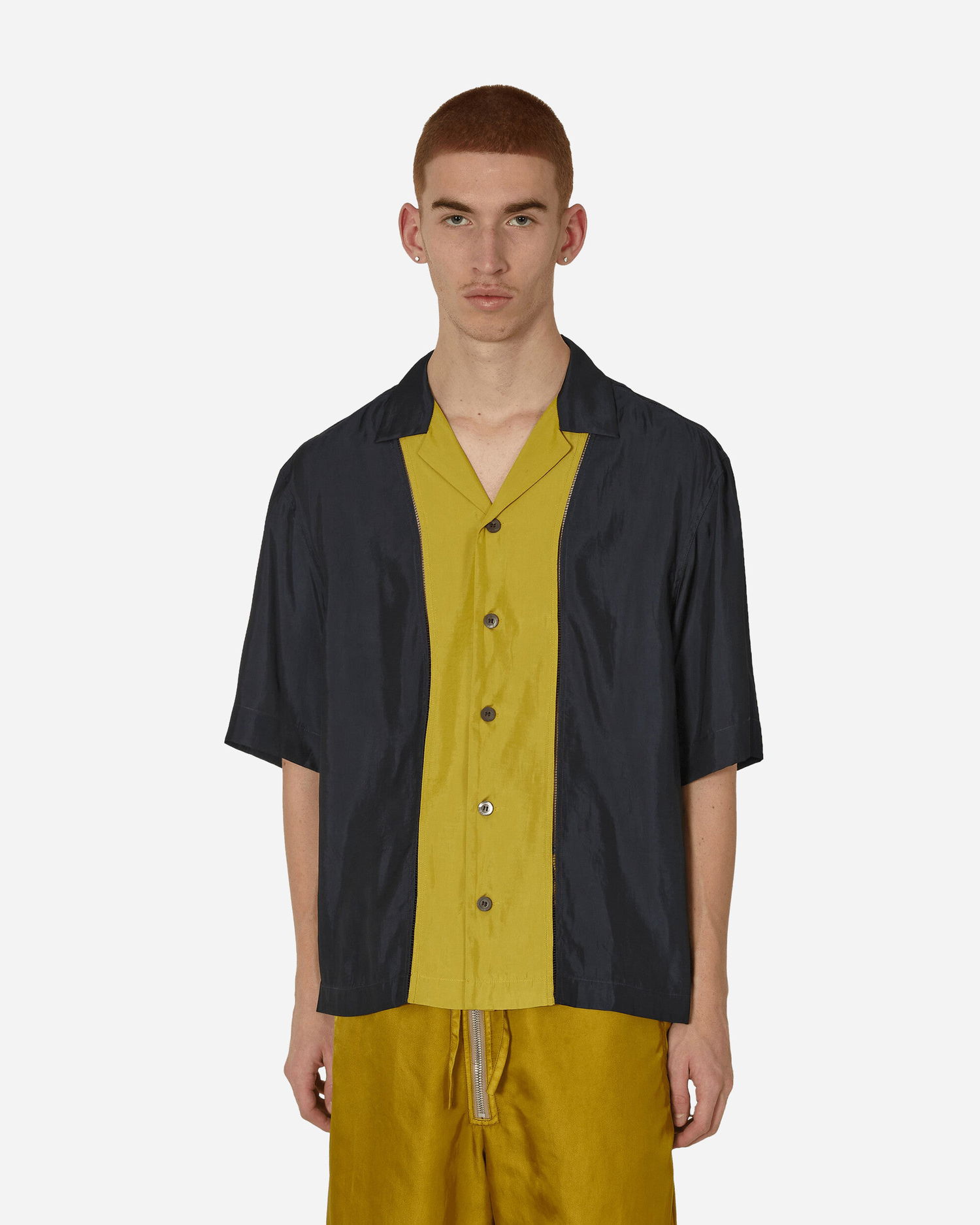 Košulja Dries Van Noten Panelled Shirt Crna | 241-020720-8355 901, 0