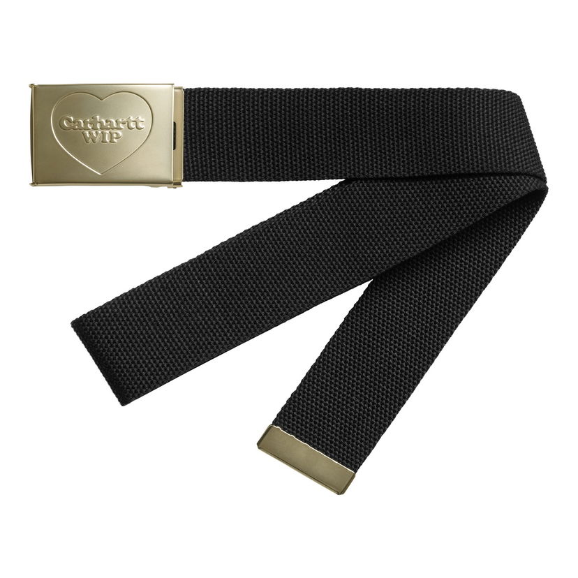 Pojasevi Carhartt WIP Heart Clip Webbing Belt Crna | I034631_1