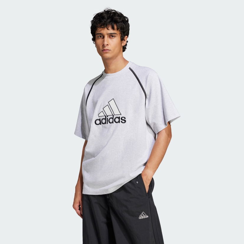 Majica kratkih rukava adidas Performance Badge of Sport Graphic T-Shirt Siva | IM7839
