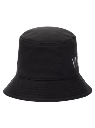 Šešir Valentino VLTN Logo Bucket Hat Crna | XY0HGA11UXI-0NI