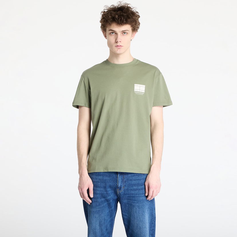 Majica kratkih rukava Tommy Hilfiger Tommy Jeans Regular DNA Graphic T-Shirt Zelena | DM0DM20814 MR6