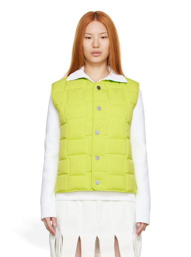 Prsluk Bottega Veneta Nylon Vest Zelena | 701811 VF4K0
