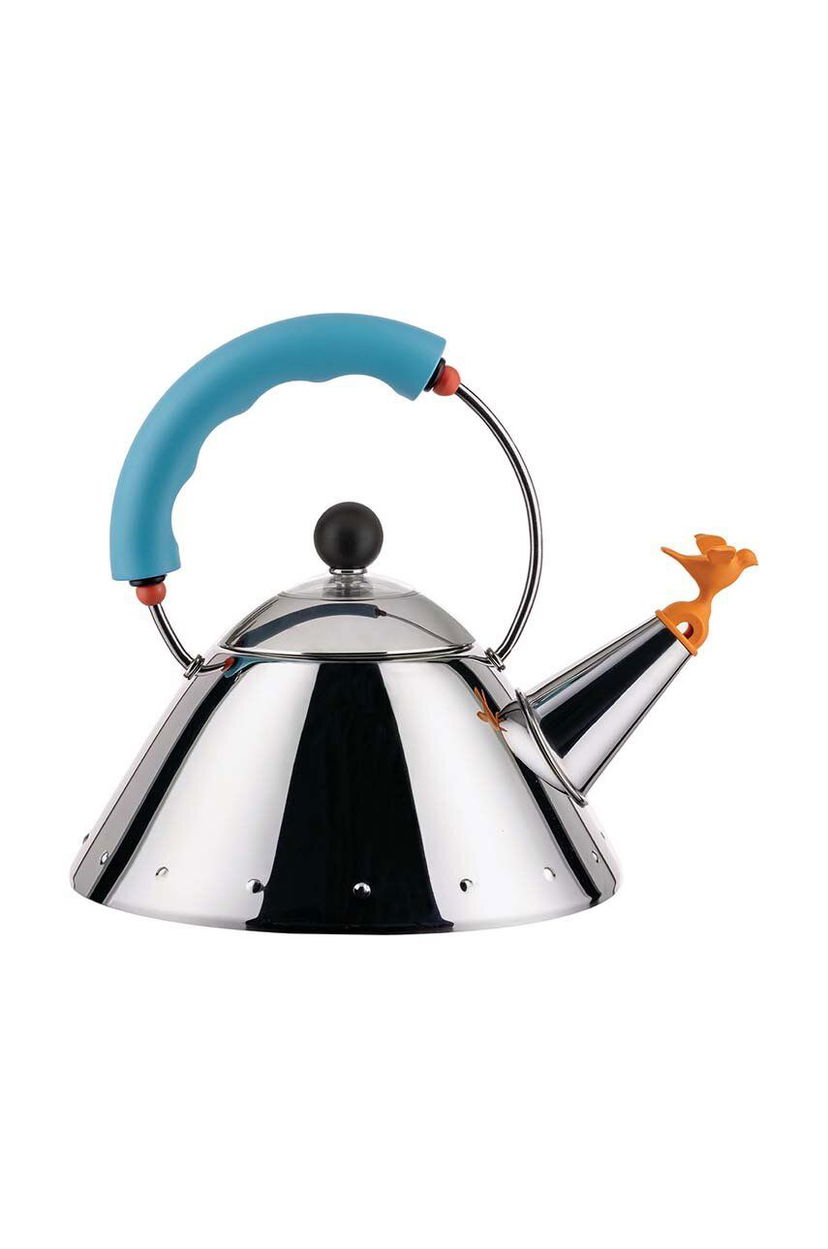 Home decor Alessi Whistling Kettle Metalik | 9093.1.LAZ