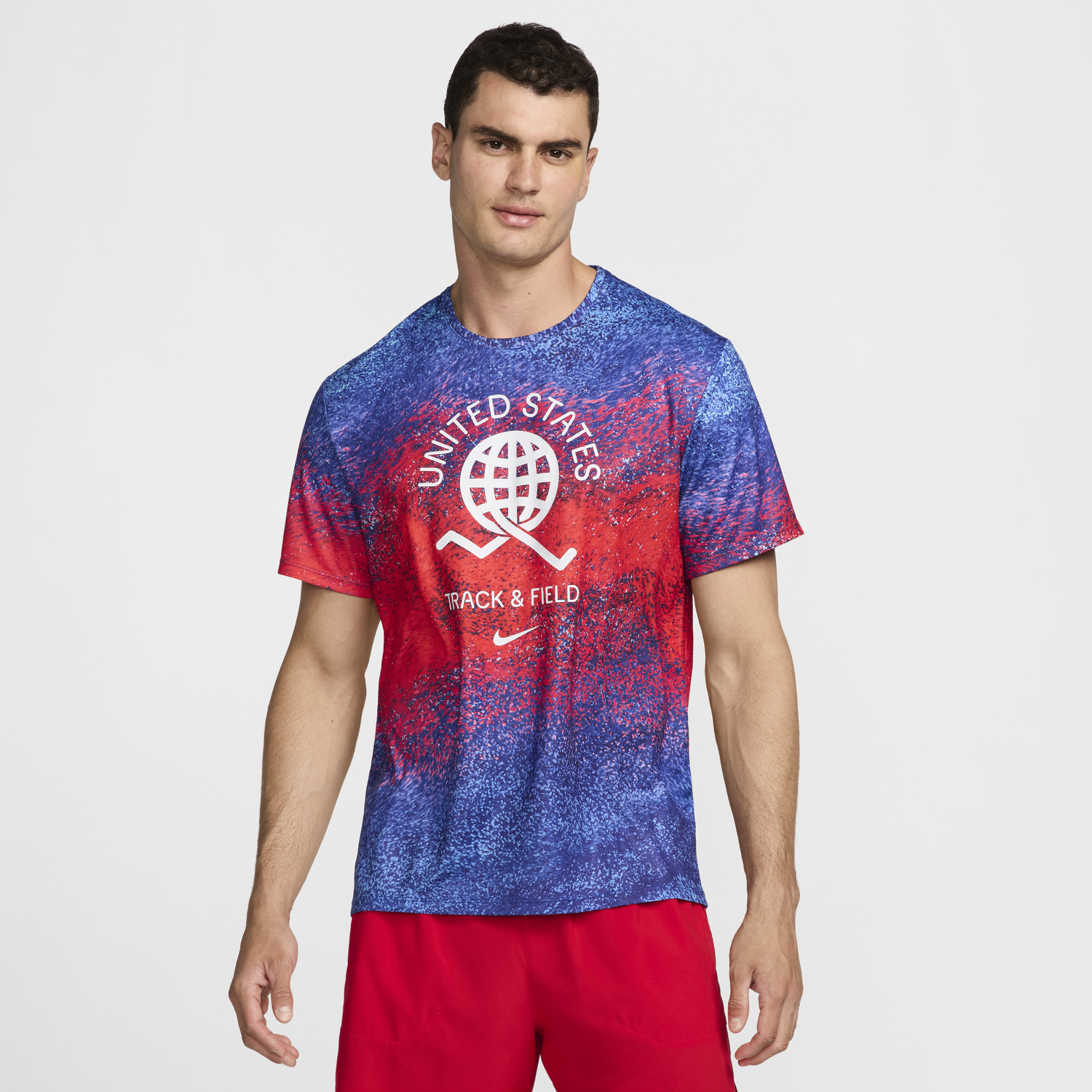 Majica kratkih rukava Nike Dri-FIT USA Miler Višebojno | FJ3411-635, 1