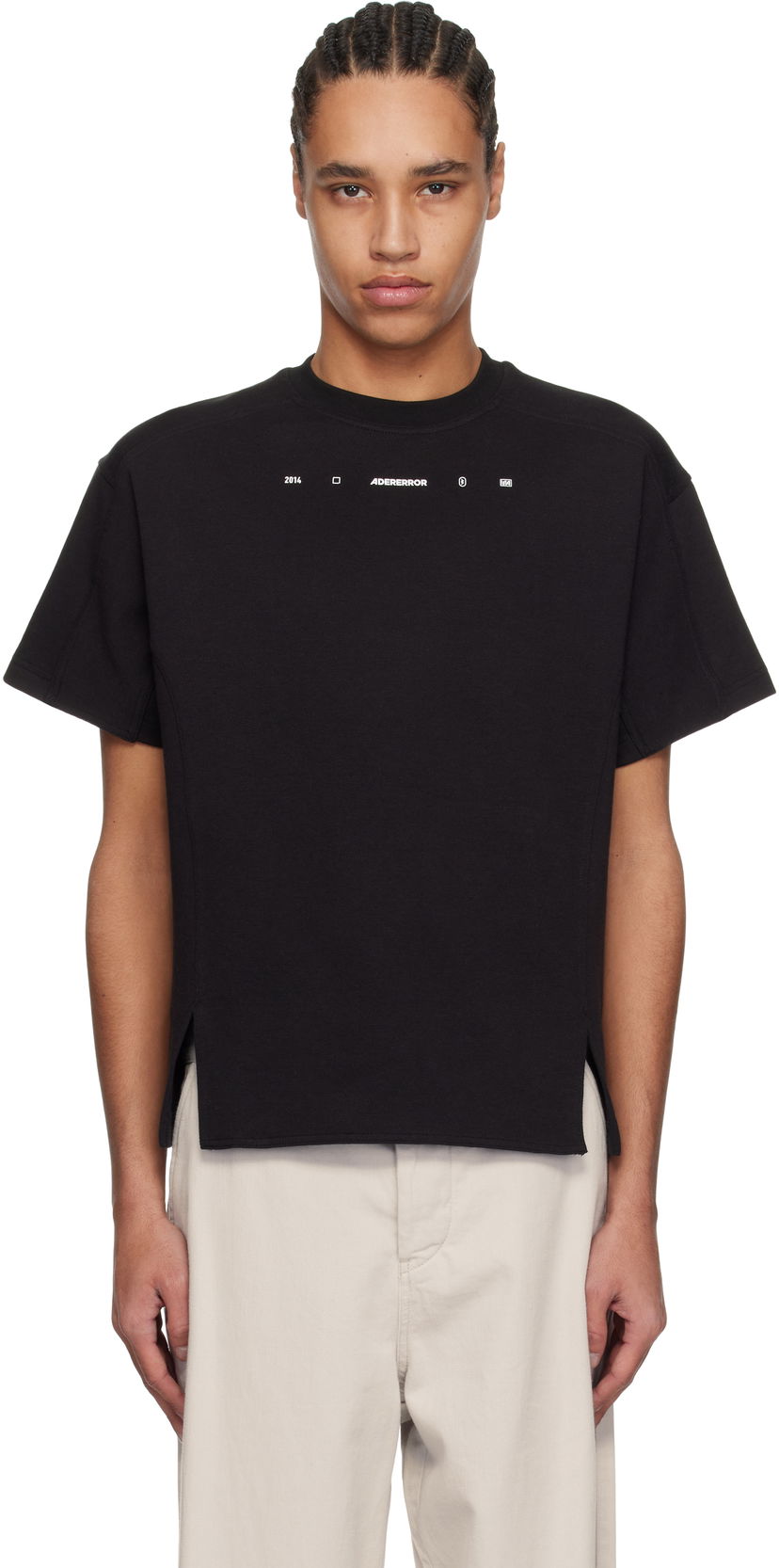 Majica kratkih rukava ADER ERROR ADER error 0103 T-Shirt Crna | BO01SSTS0103BK